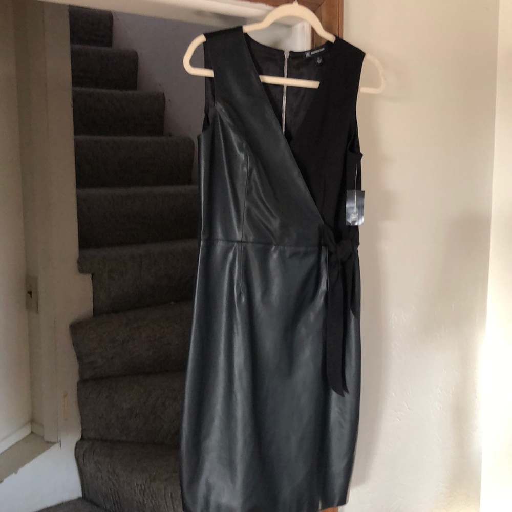 NWT INC INTERNATIONAL CONCEPTS “MIXED MEDIA” DRESS - SIZE 8